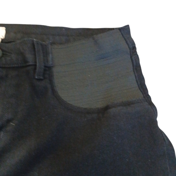 L’agence Sada Black Distressed Plus Size Stretch7 Jeans sixe 34-36 - Picture 4 of 8